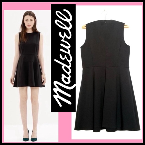 MADEWELL THE ANYWHERE FIT & FLARE DRESS Sz 2 - Picture 3 of 10